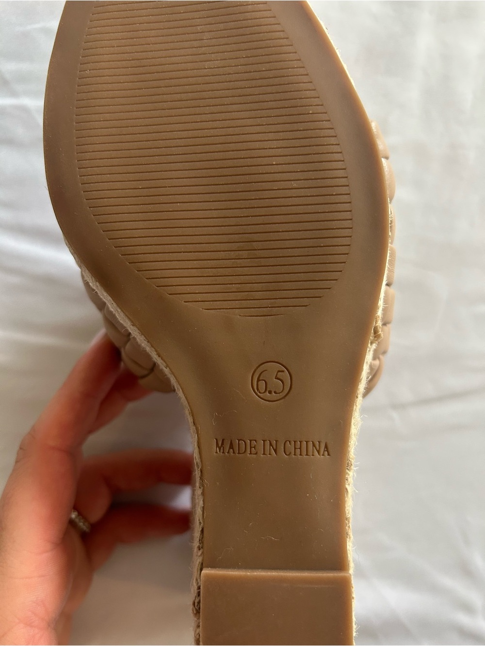 Steve Madden Udele Wedge Sandal- Size 6.5 - Picture 9 of 9